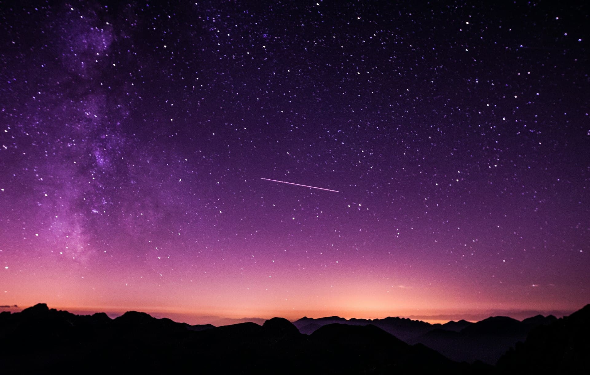 Cielo nocturno en Isla de La Palma