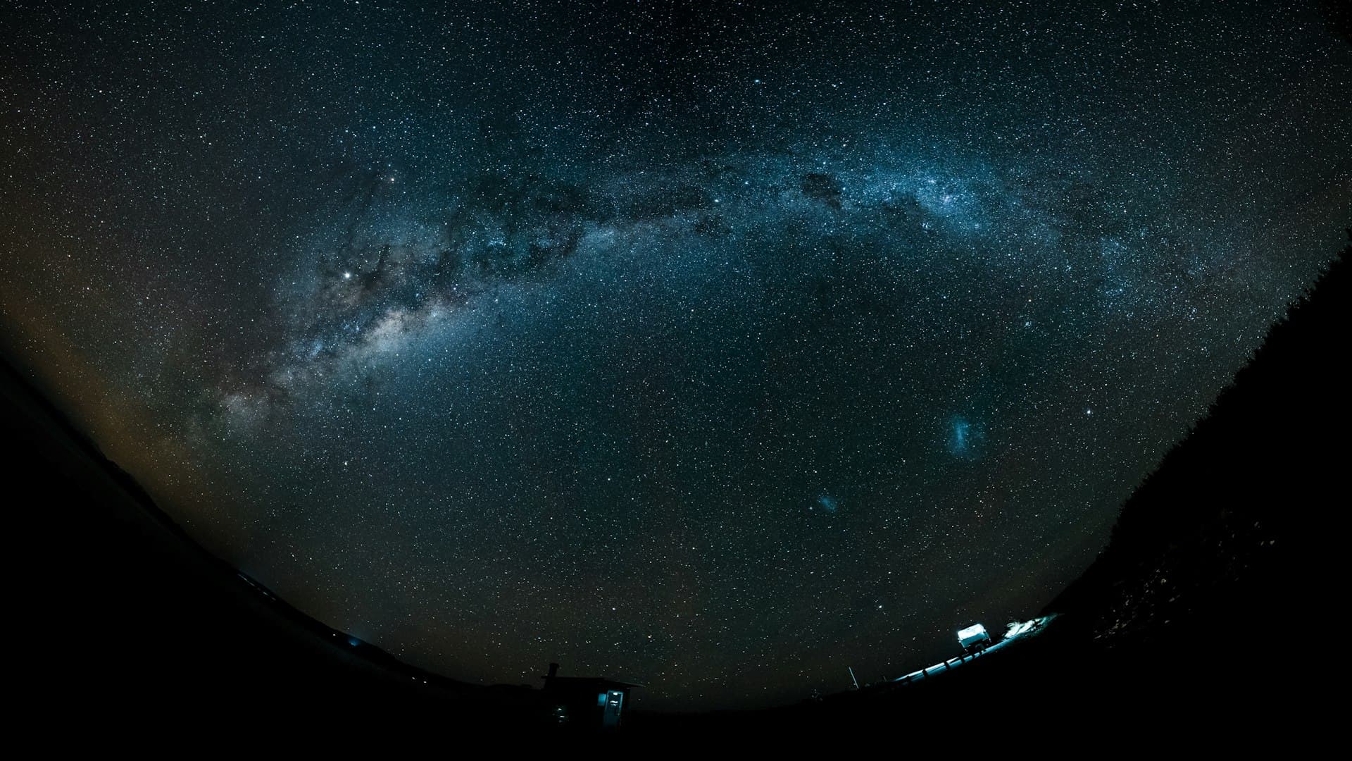 Cielo sobre Parc Astronòmic del Montsec